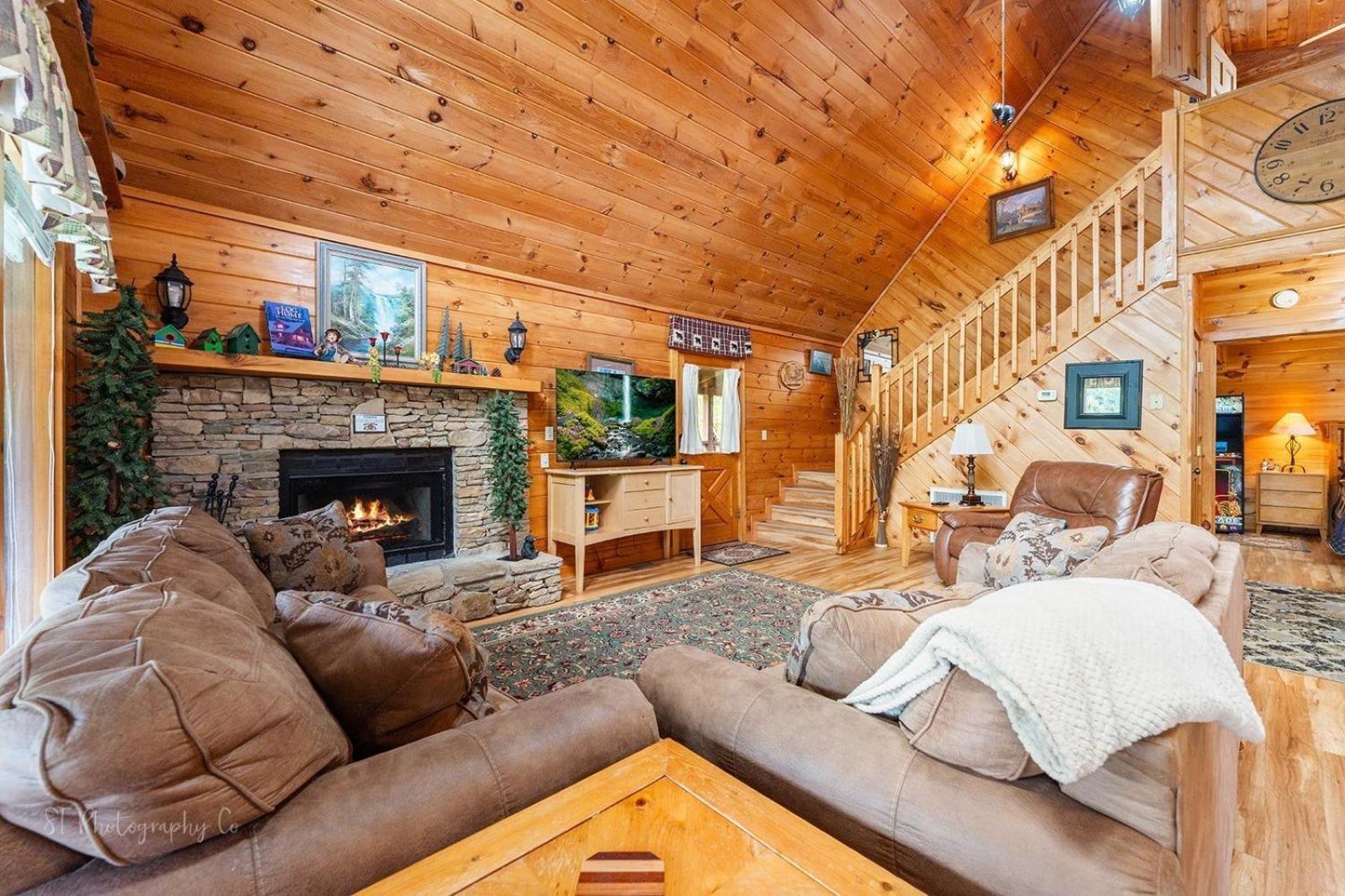 Hibernation Station Cabin Sevierville Eksteriør billede
