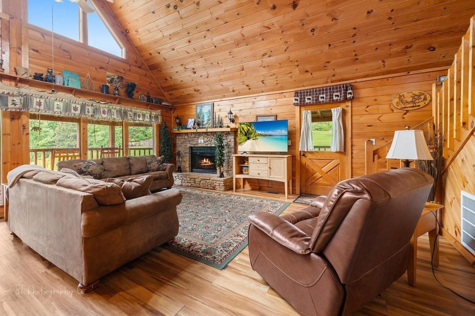 Hibernation Station Cabin Sevierville Eksteriør billede