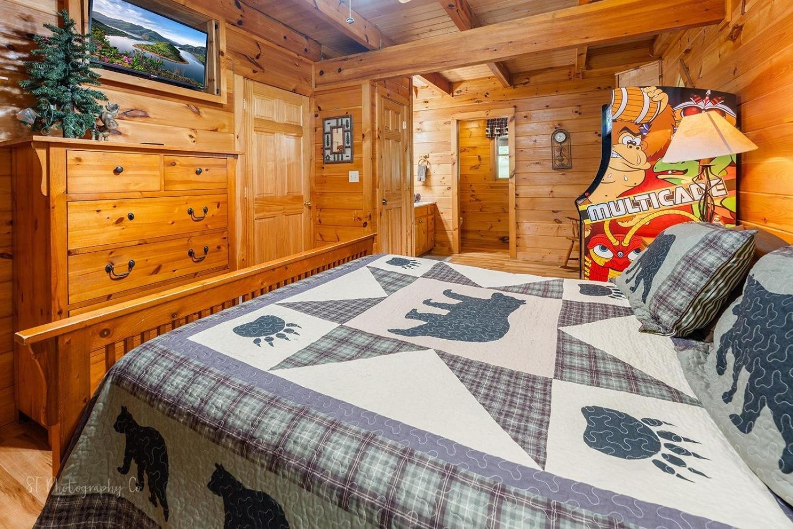 Hibernation Station Cabin Sevierville Eksteriør billede